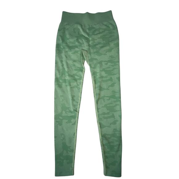 RawGear Camo Seamlesss Leggings NWOT‎ Women’s Size Large Green Activewear - Picture 1 of 4